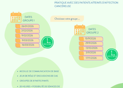 Module de formation: communication en oncologie à destination des infirmières et des infirmiers