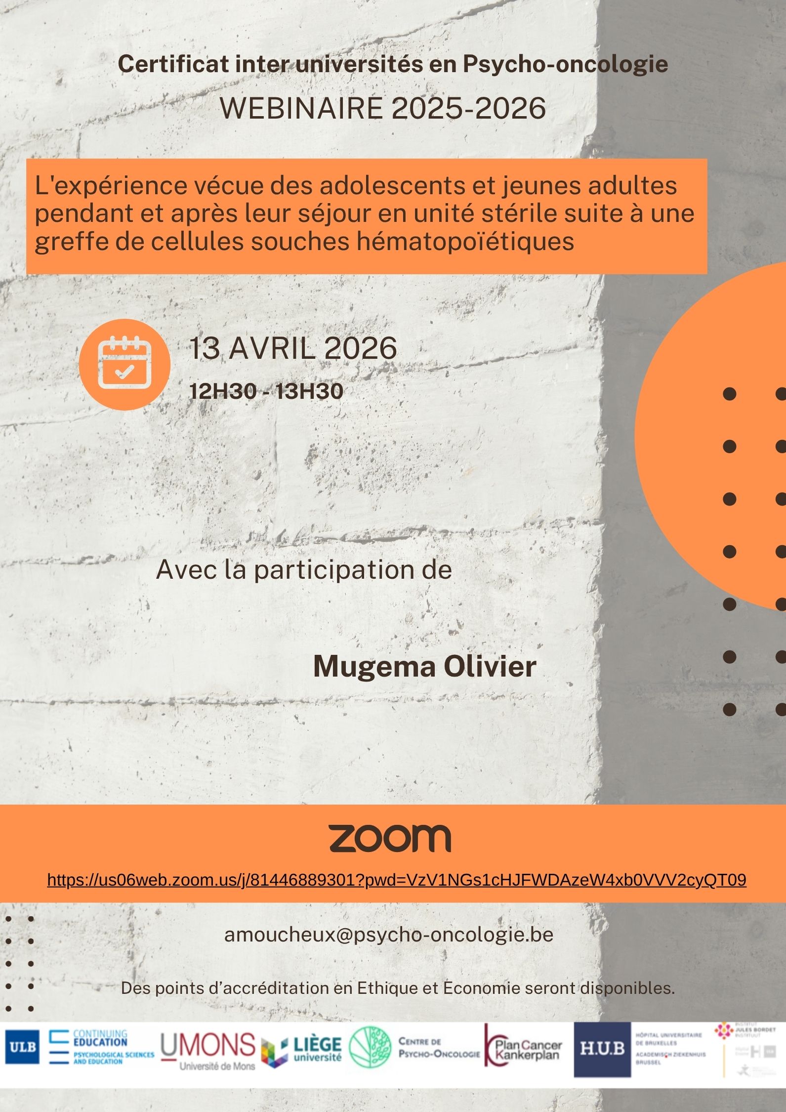 Webinaire 13 avril 2026