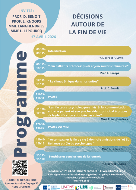 Journée « Décisions autour de la fin de vie »